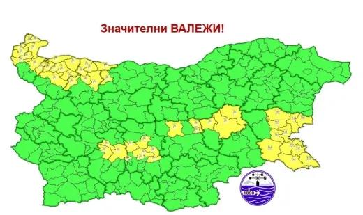 Прогноза за времето в България на 17 март