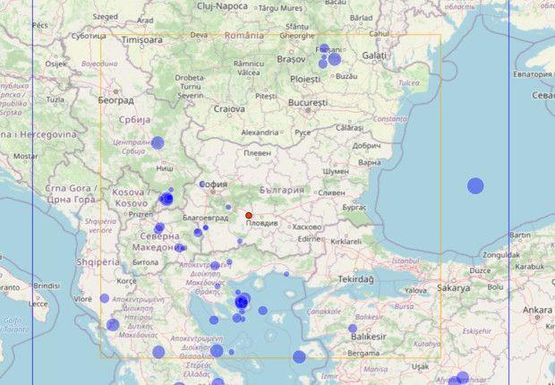 Усетихте ли го ? Леко земетресение край Пазарджик
