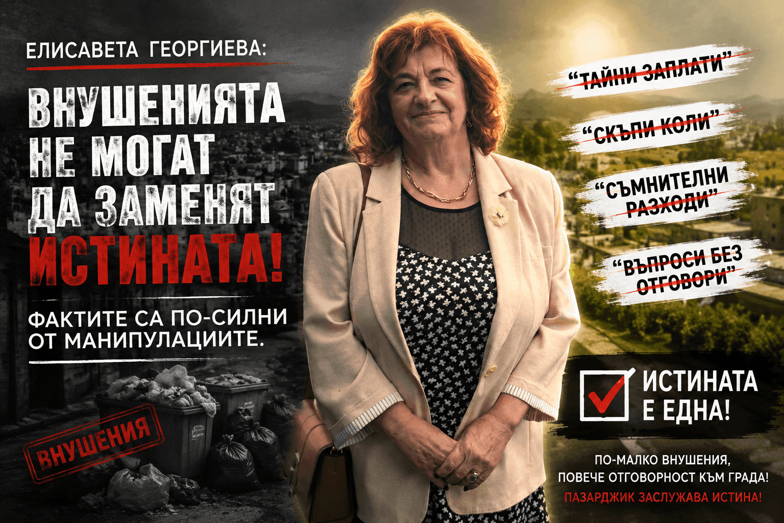 Фактите срещу внушенията: Позицията на Елисавета Георгиева