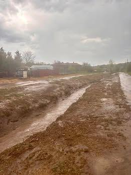 СНИМКИ : Бедствено положение в село  след пороен дъжд