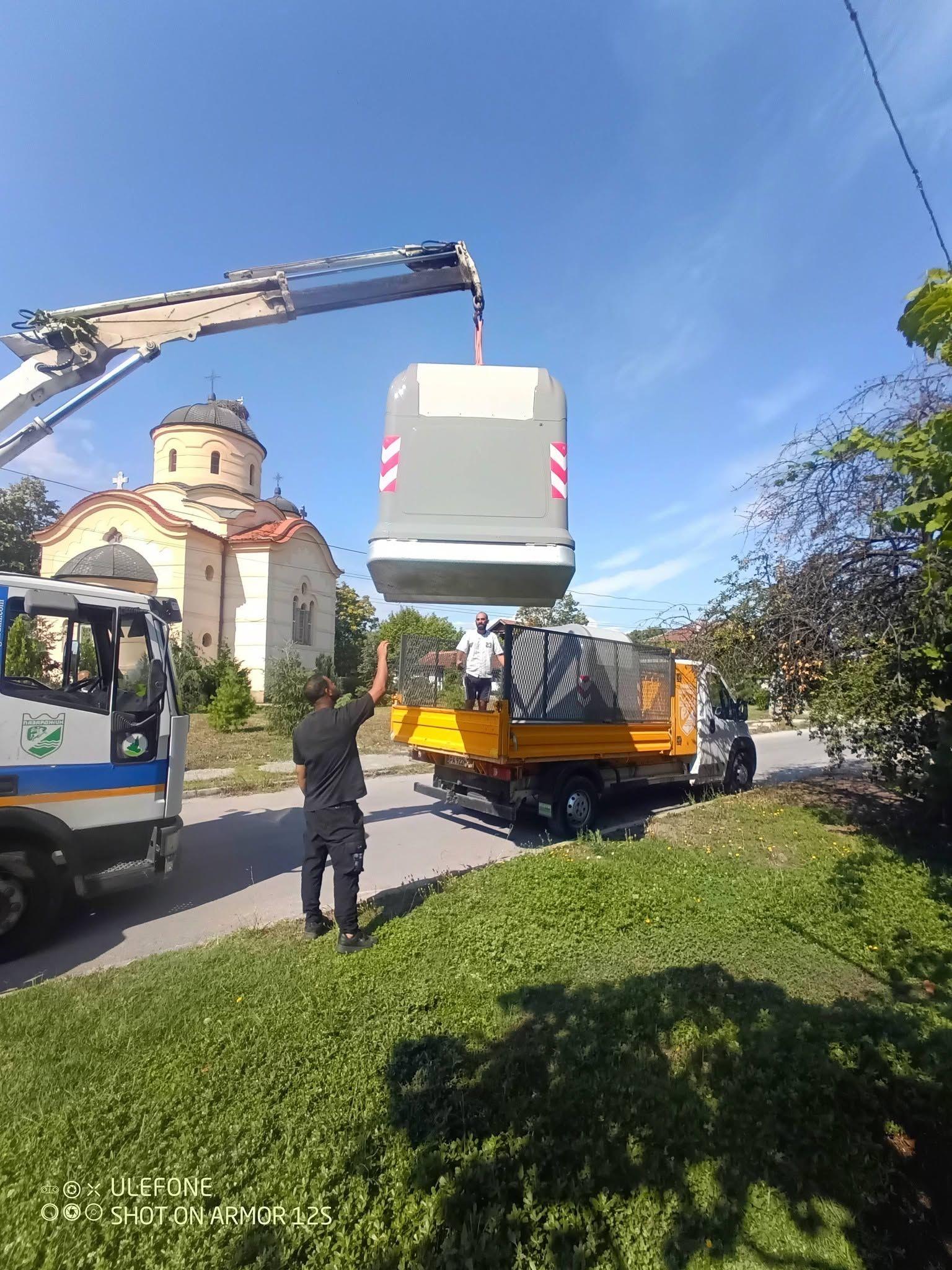 Добра новина за Главиница – нови контейнери и ежедневно сметосъбиране