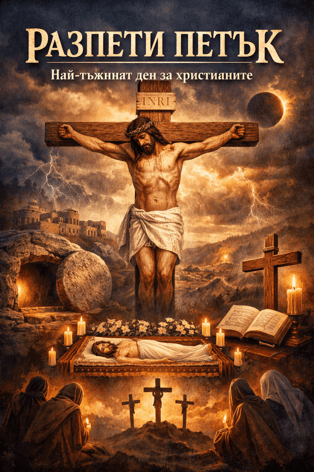 Разпети петък – най-тъжният ден за християните: какво трябва и какво не трябва да правим днес