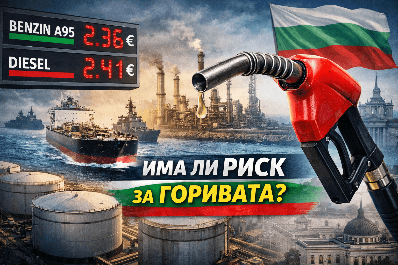 Има ли риск от недостиг на горива в България? Властите с важна новина за бензина и дизела