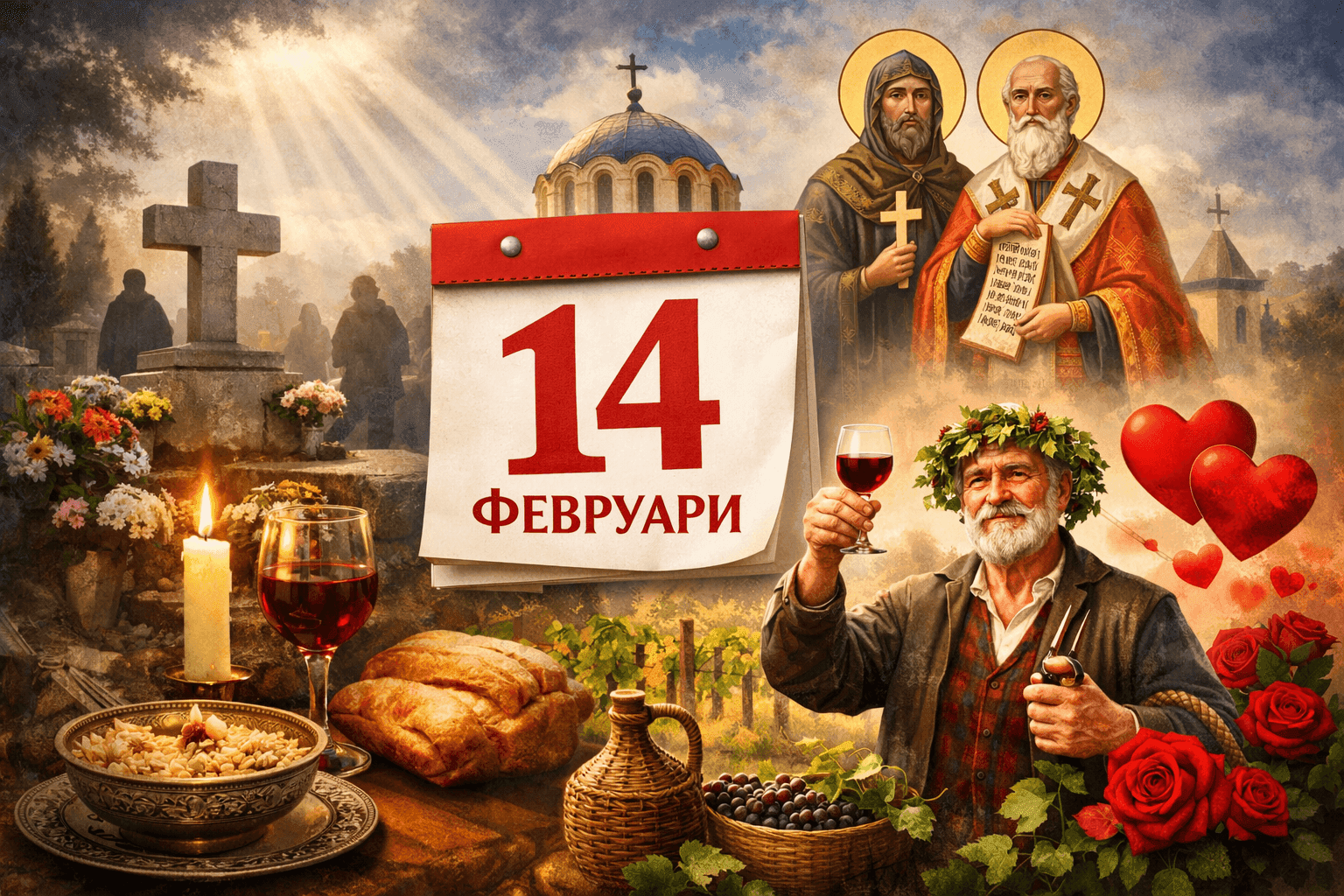 Вяра, традиции и романтика се срещат на 14 февруари