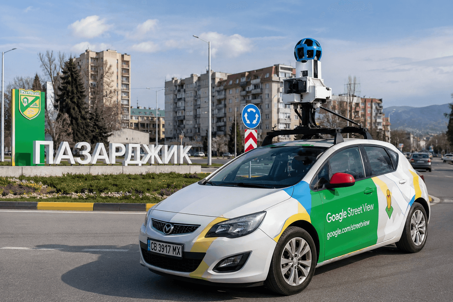 Колите на Google Street View отново в Пазарджик
