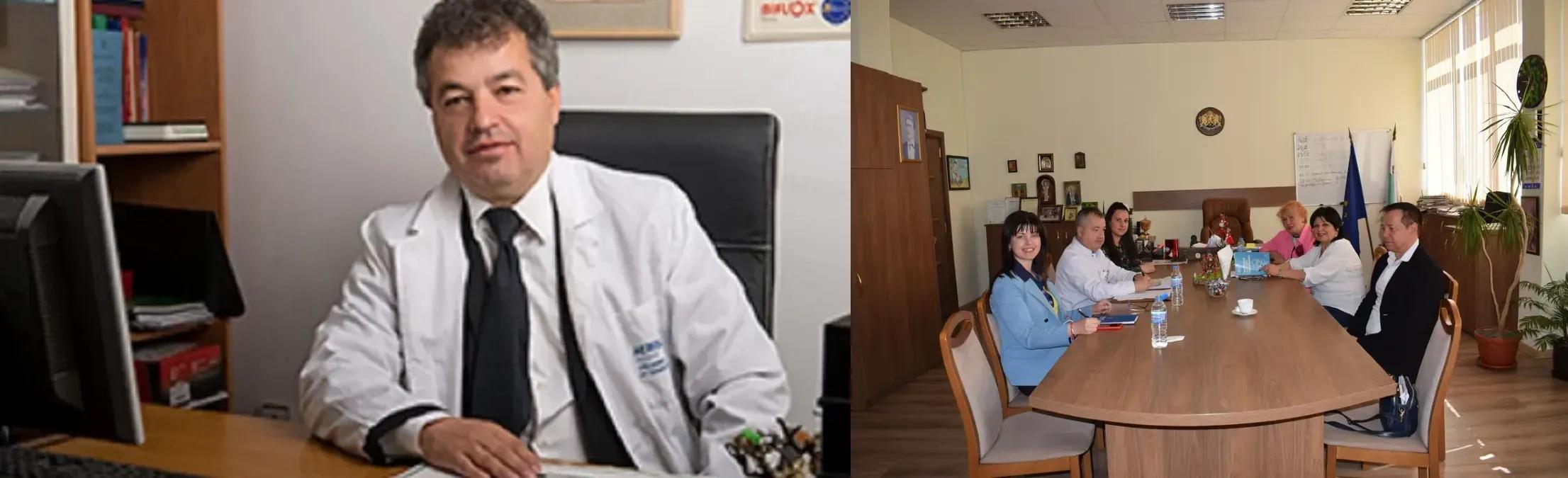 Д-р Красимир Темнилов проведе среща с Федерацията на синдикатите в здравеопазването към КНСБ