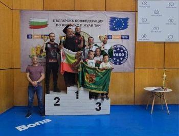 СК „Спартак Пазарджик“ постигна изключителен успех на Държавното първенство по кикбокс