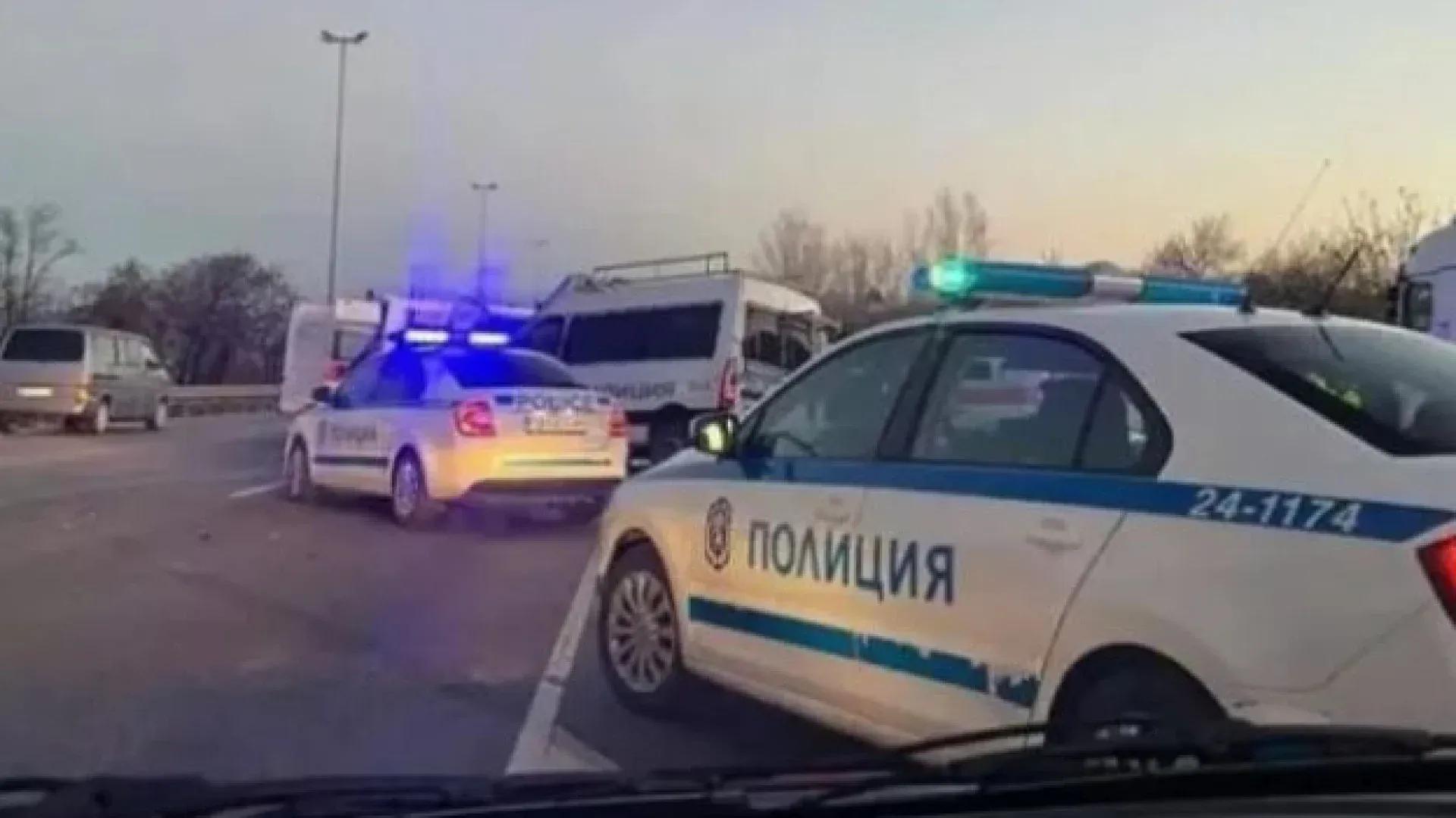 Бясна гонка с полицията край Пловдив завърши с арест и глоба