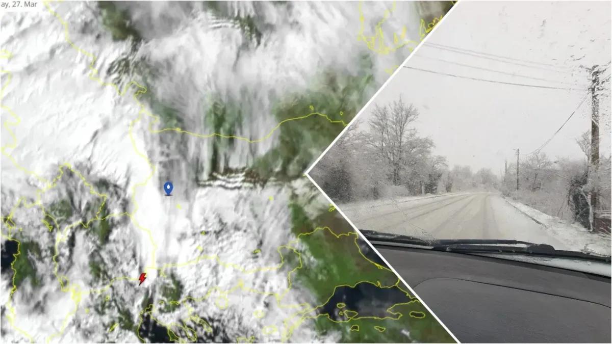 ИЗВЪНРЕДНО: Циклонът „Дебора“ удря България – сняг, силен вятър и рязко застудяване в следващите часове