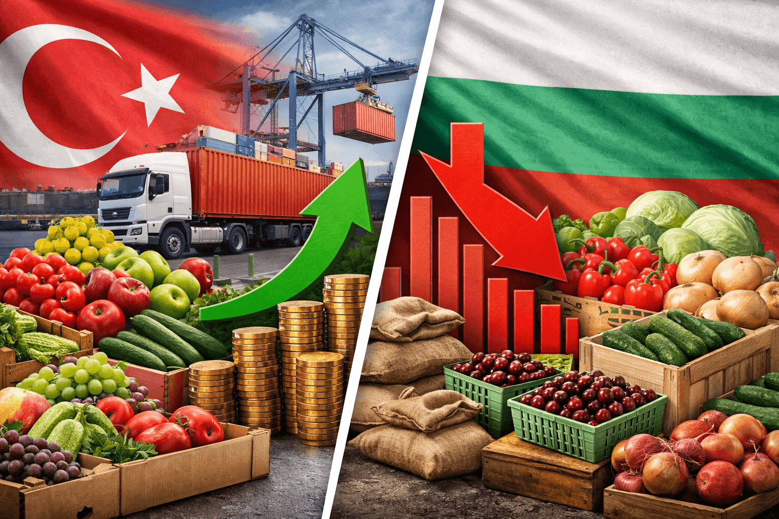 България внася в пъти повече плодове и зеленчуци, отколкото изнася ДАННИ: