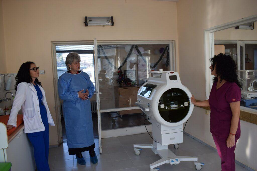 Дарители осигуриха модерна апаратура за лечение на новородени в МБАЛ – Пазарджик