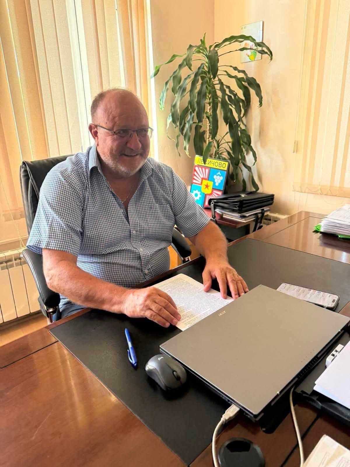 Кметът на община Лесичово инж. Серьожа Лазаров празнува рожден ден