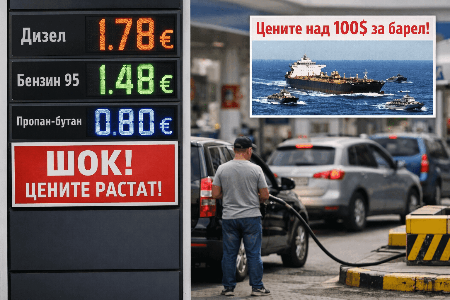 ШОК ПО БЕНЗИНОСТАНЦИИТЕ: Горивата скачат рязко – цените могат да продължат нагоре