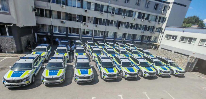ОДМВР – Пазарджик получи 23 нови патрулни автомобила