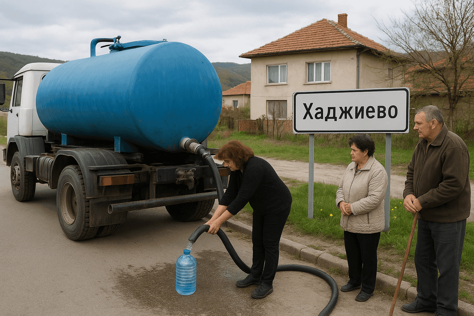 Опасна вода в Хаджиево: Водоноска ще осигурява питейна вода до възстановяване на нормалните стойности